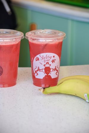   at Stolen Fruit in Santorini