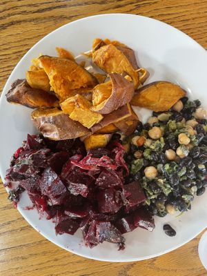 Pick three!  at Neomonde Mediterranean in Raleigh