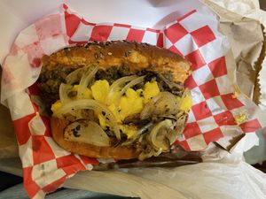 Philly at Tacos ALV  in Playa Del Carmen