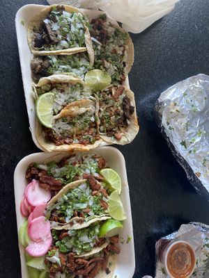 Deliciousness  at Tacos ALV  in Playa Del Carmen