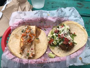   at White Duck Taco Shop in Asheville