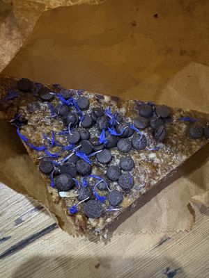 Vegan flapjack   at Wyndenwell in Bamburgh