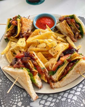 Vegan club  at Gemma Naxian Bar in Naxos