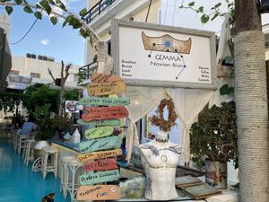 Front at Gemma Naxian Bar in Naxos