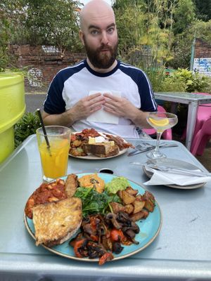 His is not vegan but still was an impressive spread  at Ernest in Newcastle Upon Tyne