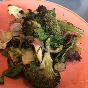 Green hash bowl   at Ernest in Newcastle Upon Tyne