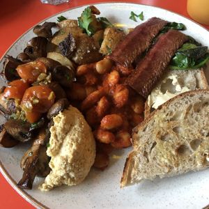 Plant-lovers breakfast   at Ernest in Newcastle Upon Tyne
