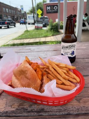 Buffalo Cauliflower  at Asheville Sandwich Company in Arden