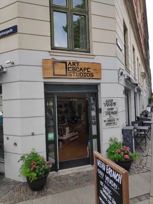  at Art Escape Studios & Cafe in Copenhagen