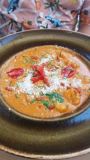 Gnocchi at Mother Earth in Mykonos