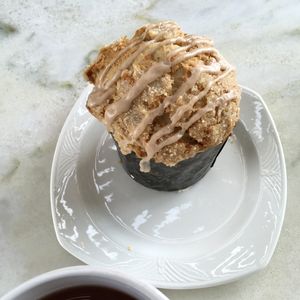 Vanilla cardamom vegan muffin at Sunrise Coffee in Las Vegas