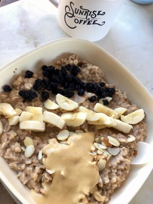 Vegan Daily Oatmeal  at Sunrise Coffee in Las Vegas