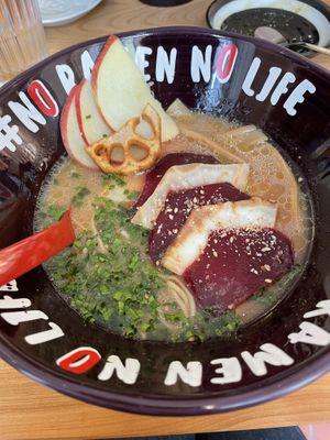 Miso ramen  at Midori Ramen in Zurich