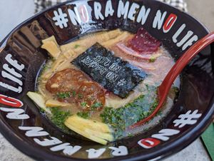 Miso ramen at Midori Ramen in Zurich