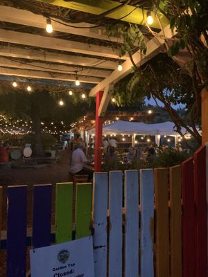 The garden. So cute!!! at The Garden Tap in Mount Shasta