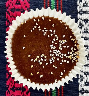 "Reese's" cup at Samsara's Garden in San Marcos La Laguna