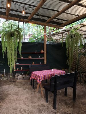   at Samsara's Garden in San Marcos La Laguna