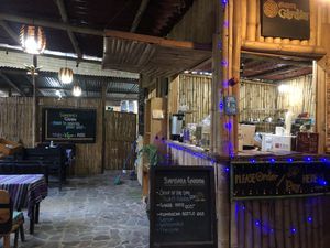   at Samsara's Garden in San Marcos La Laguna