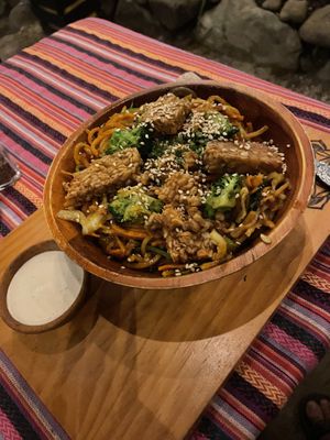   at Samsara's Garden in San Marcos La Laguna