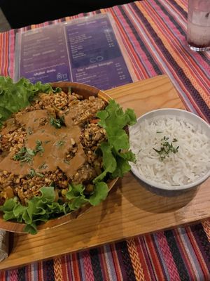   at Samsara's Garden in San Marcos La Laguna