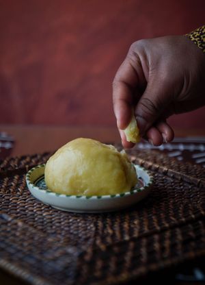 Fufu  at Halisi Africa in Tallahassee