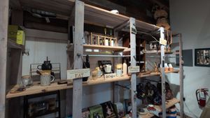 Botique interior at Halisi Africa in Tallahassee