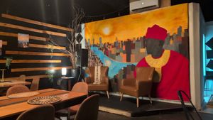 Interior at Halisi Africa in Tallahassee