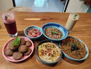 yummiest Arab food we ever had
La comida arabe mas deliciosa que hemos probado. at Épice in Barichara