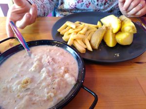 Blumenkohl mit Weinsauce at Haus No. Sieben in Wilhelmshaven
