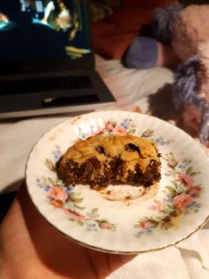 Half the cookie at Lisa's Deli in Zwolle