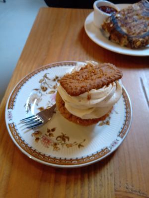 Speculoos cupcake at Lisa's Deli in Zwolle