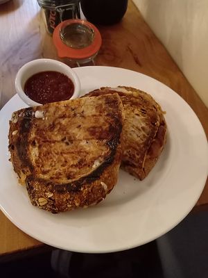 Grilled cheese at Lisa's Deli in Zwolle