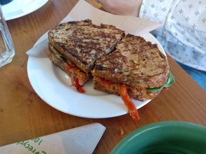 Toastie at Lisa's Deli in Zwolle