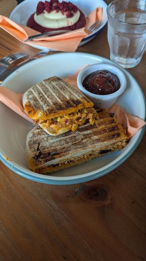 Crispy Tofu Sandwich 10/10 at Lisa's Deli in Zwolle