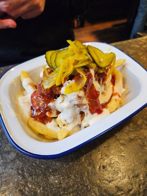 Loaded Fries (formally known as Philly) at Deli in Leipzig