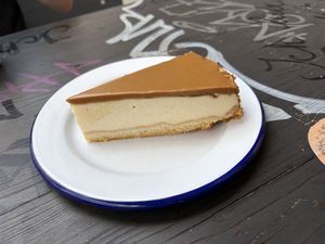 Lotus Käsekuchen  at Deli in Leipzig