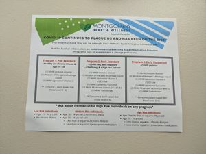 Covid-19 advice at The Garden Kitchen in Houston