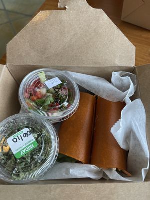 Pepperoni wraps at The Garden Kitchen in Houston