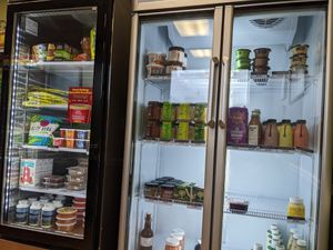 Remodeled refrigerated foods at The Garden Kitchen in Houston