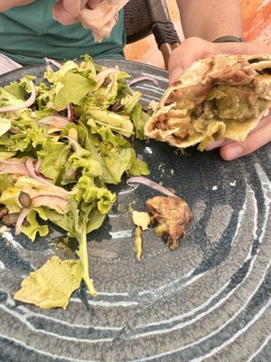 Burrito vegano   at Mogno in Olhao