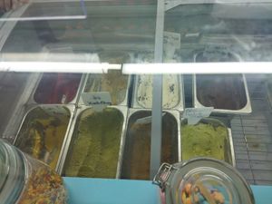 Around 8 vegan ice creams mostly made with almond or coconut milks at Kem 2Cream - Hoan Kiem Lake in Hanoi