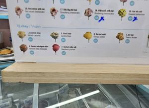 Vegan flavors at Kem 2Cream - Hoan Kiem Lake in Hanoi