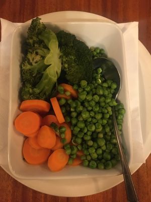 Side of veg  at Yorkshire Bridge Inn in Hope Valley