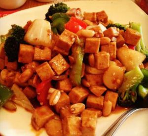 Kung Pao 'Chicken' at Good Fortune in Ashburn