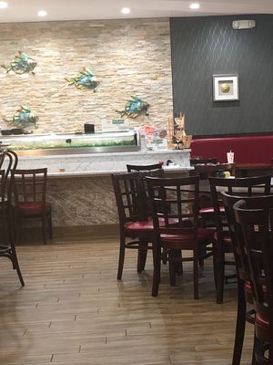 Sushi bar  at Good Fortune in Ashburn