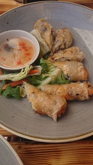 Spring Rolls  at Lôc Vegan in Mainz