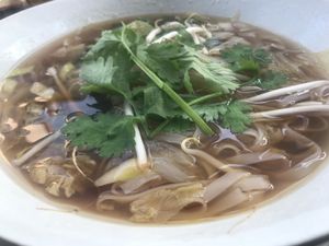 Pho (usually with tofu slices) at Lôc Vegan in Mainz