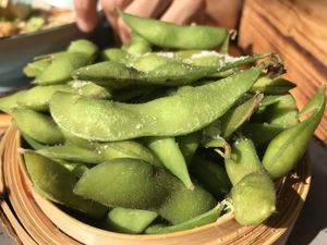 Edamame at Lôc Vegan in Mainz
