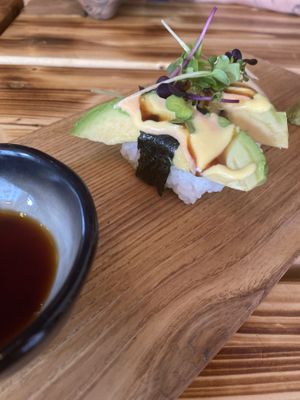 Avocado Sushi  at Lôc Vegan in Mainz