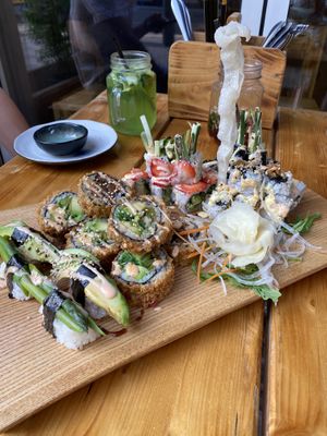 Sushi for 2, so niceeeee   at Lôc Vegan in Mainz